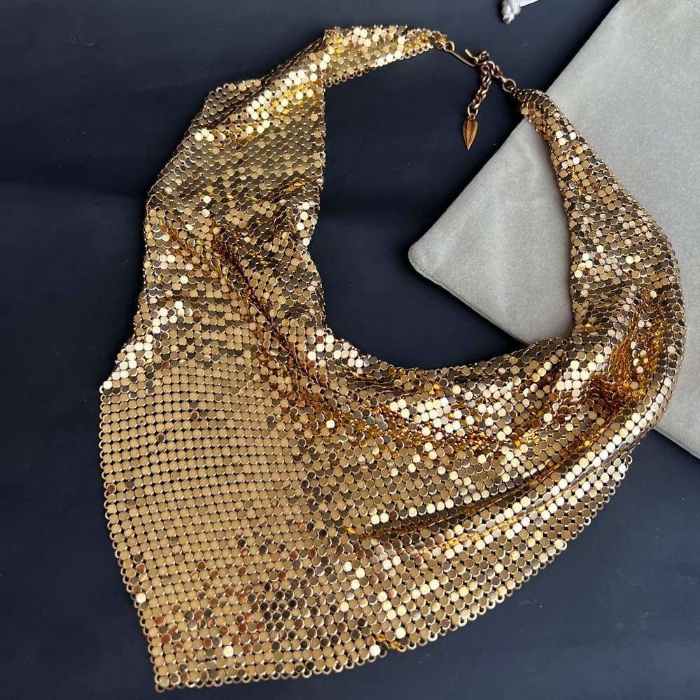 Vintage Whiting & Davis mech Necklace